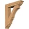 Ekena Millwork Balboa Traditional Smooth Bracket w/ Offset Brace, Western Red Cedar, 7 1/2"W x 32"D x 38"H BKT0806X32X38BOA01SWR - alternate 1